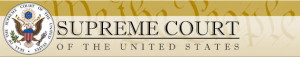 Supreme Court of the United States logo with eagle emblem