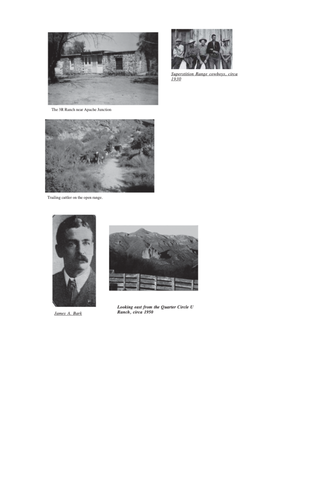 Historic images of ranch life and landscapes in Arizona