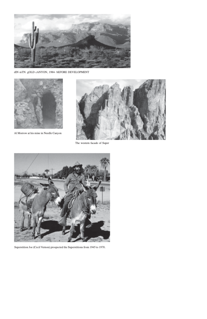 Black and white collage of historical mining and landscapes