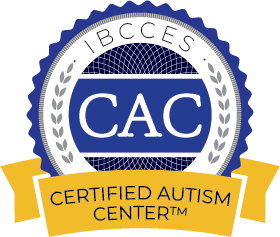 Certified Autism Center™ badge with CAC and IBCCES logos