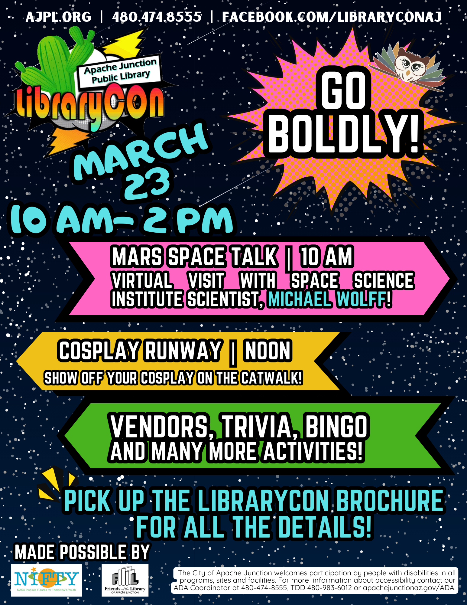 LibraryCON Apache Junction Public Library